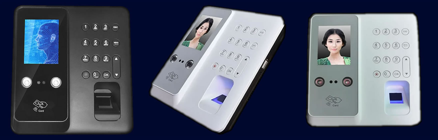 F610 Biometric Fingerprint Reader Facial Attendance Machine banner
